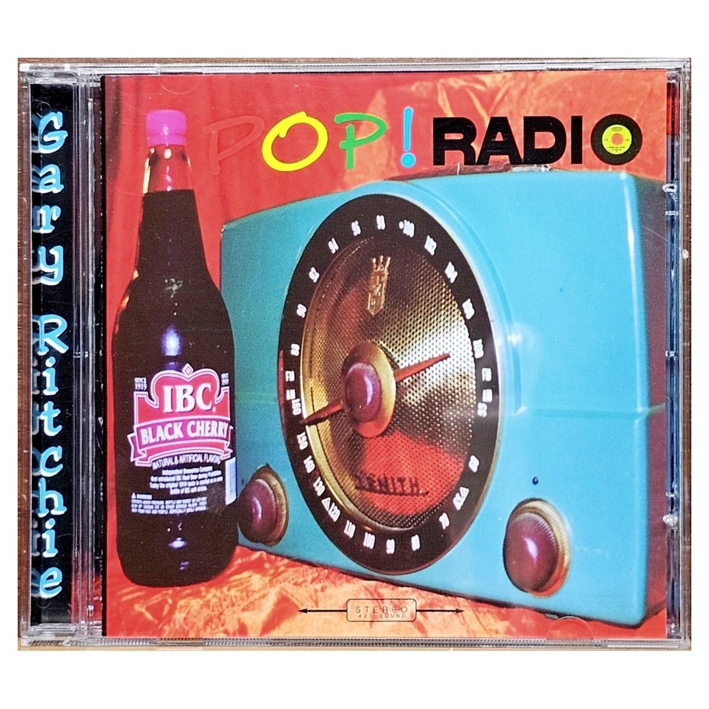 Gary Ritchie Pop Radio CD Album 2001 Power Rock Rewind Records Audio Disk EUC
